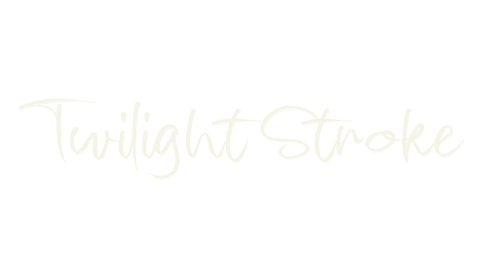 Twilight Stroke, lettering font preview
