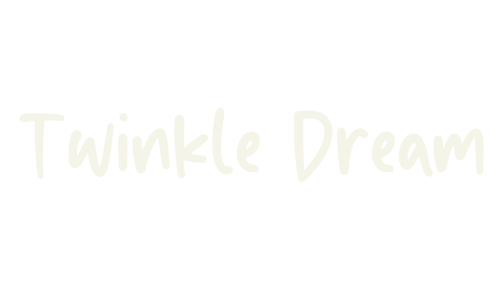 Twinkle Dream, fashion sign font preview
