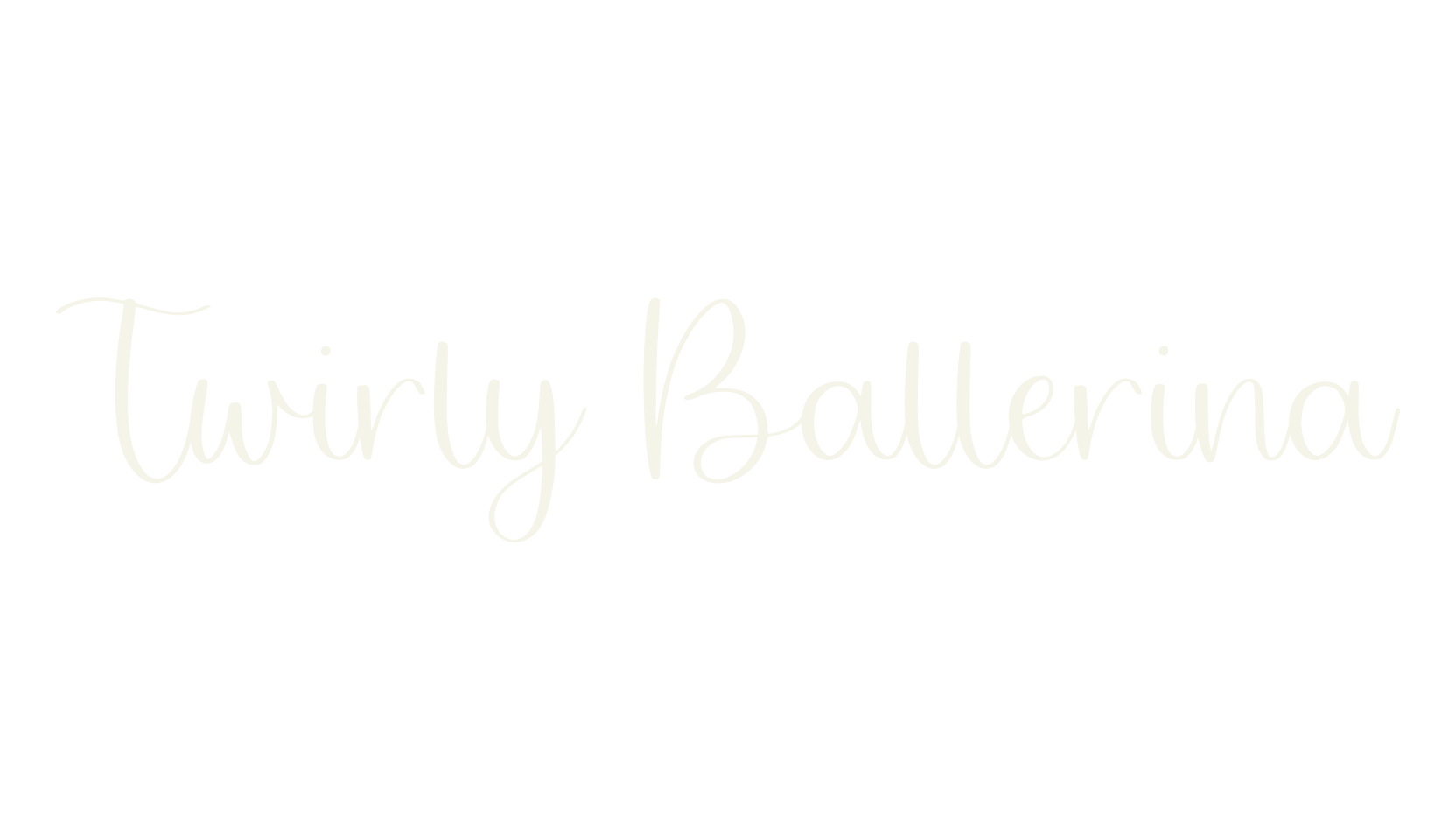 Twirly Ballerina, fashion sign font preview