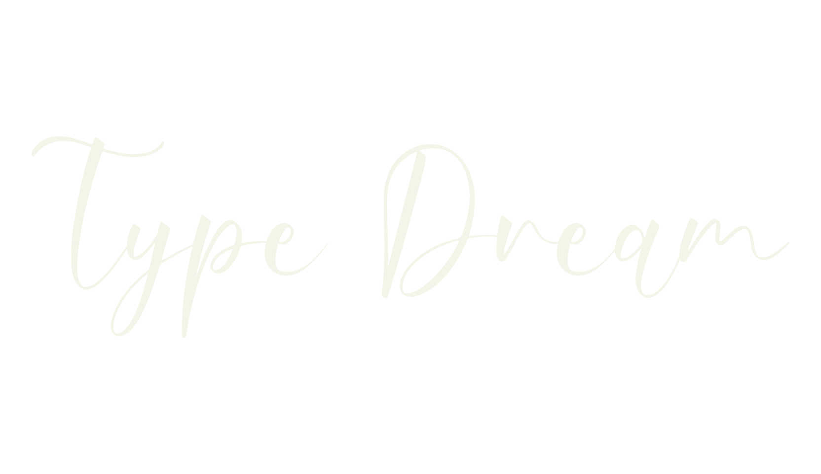 Type Dream, art deco font preview