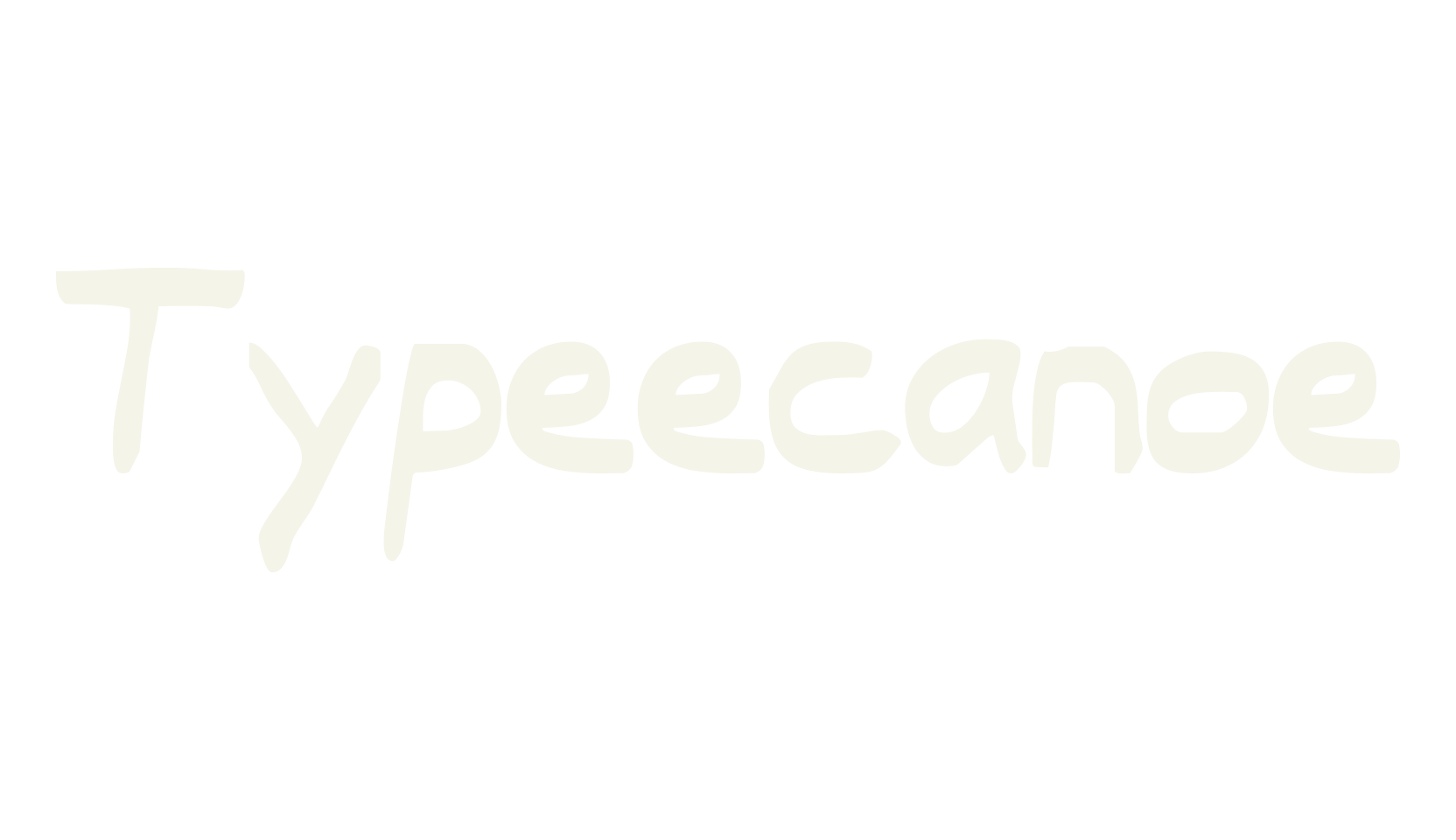 Typeecanoe, fashion script font preview