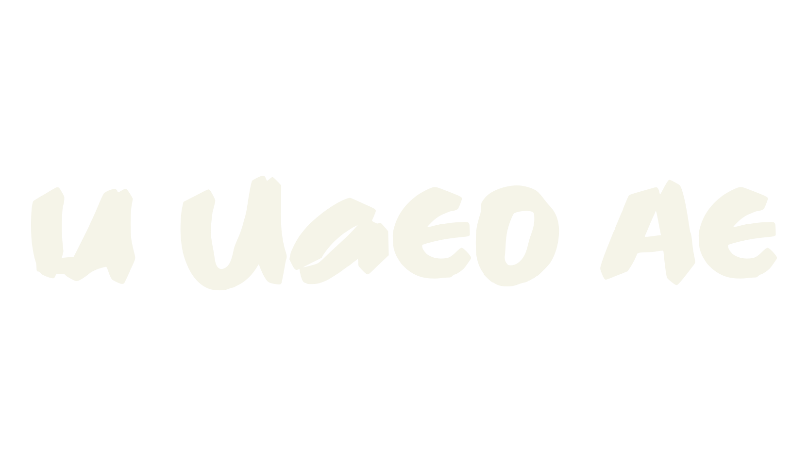 u Uaeo Ae, fashion sign font preview