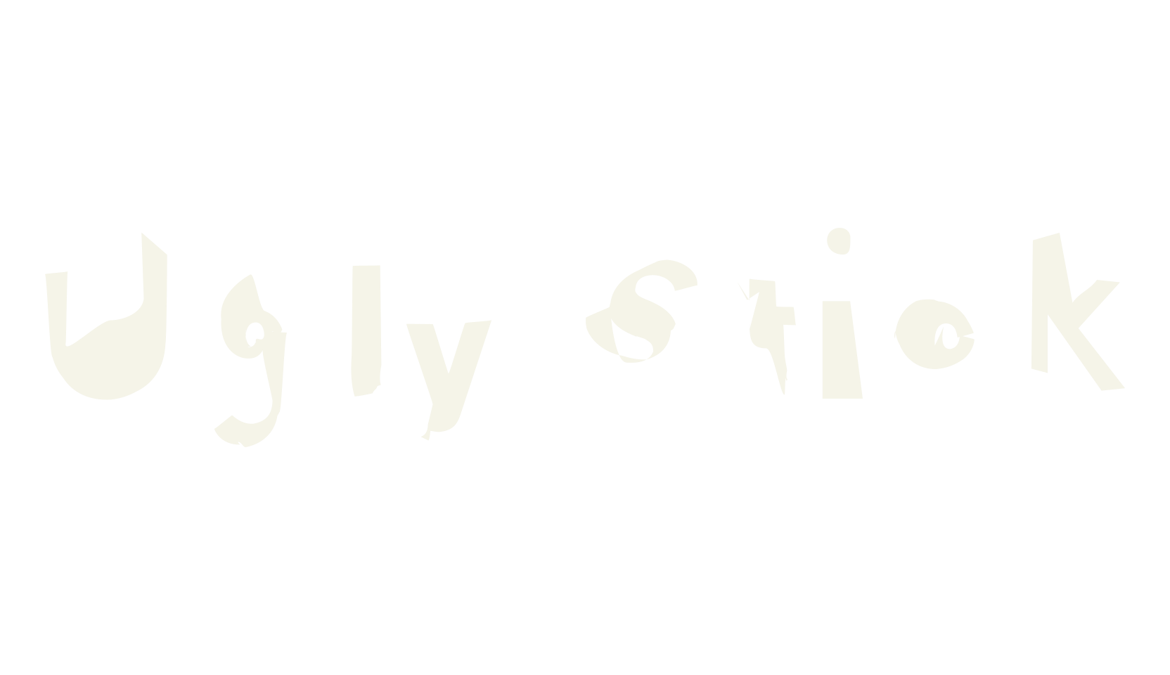 Ugly Stick, display market font preview