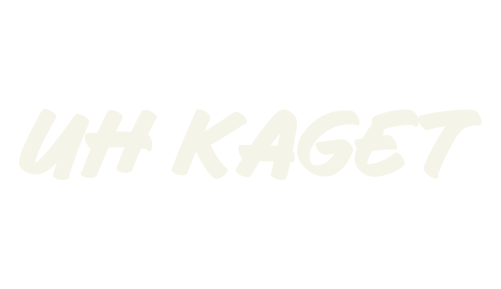 Uh Kaget, comic sans font preview