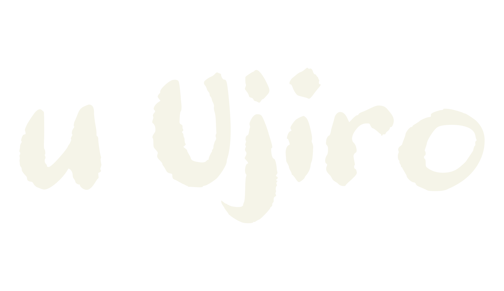 u Ujiro, fashion script font preview