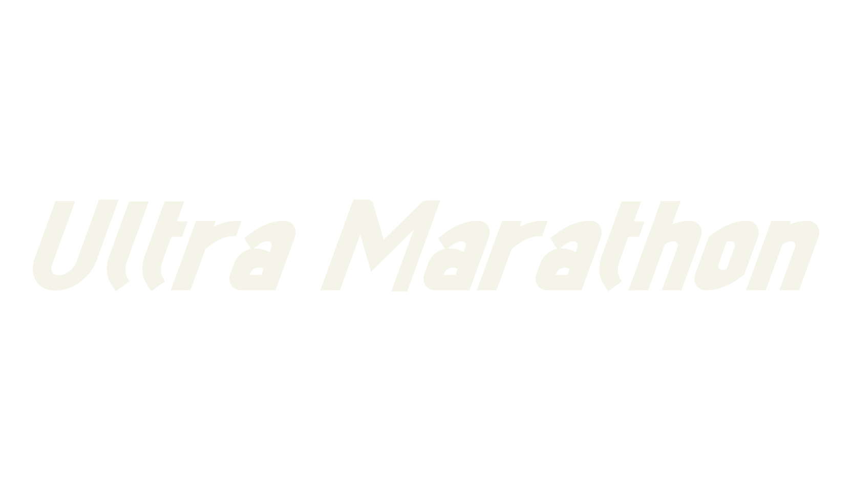Ultra Marathon, sports font preview