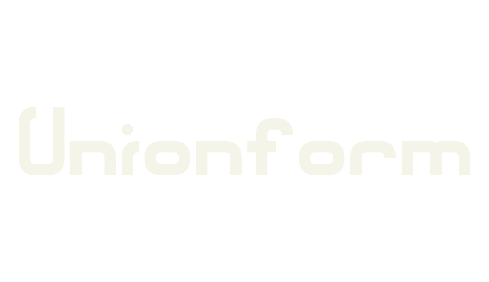 Unionform, sans serif font preview