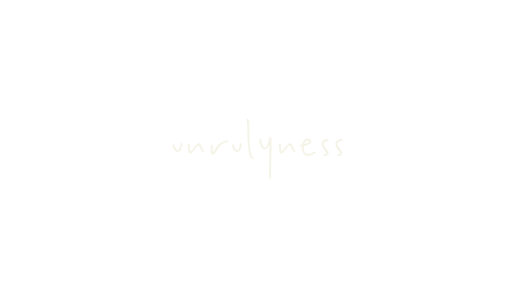 unrulyness, handwritten font preview