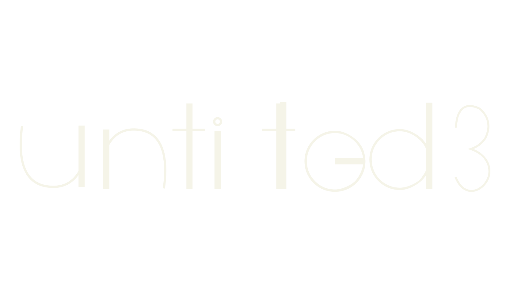 Untitled3, modern font preview