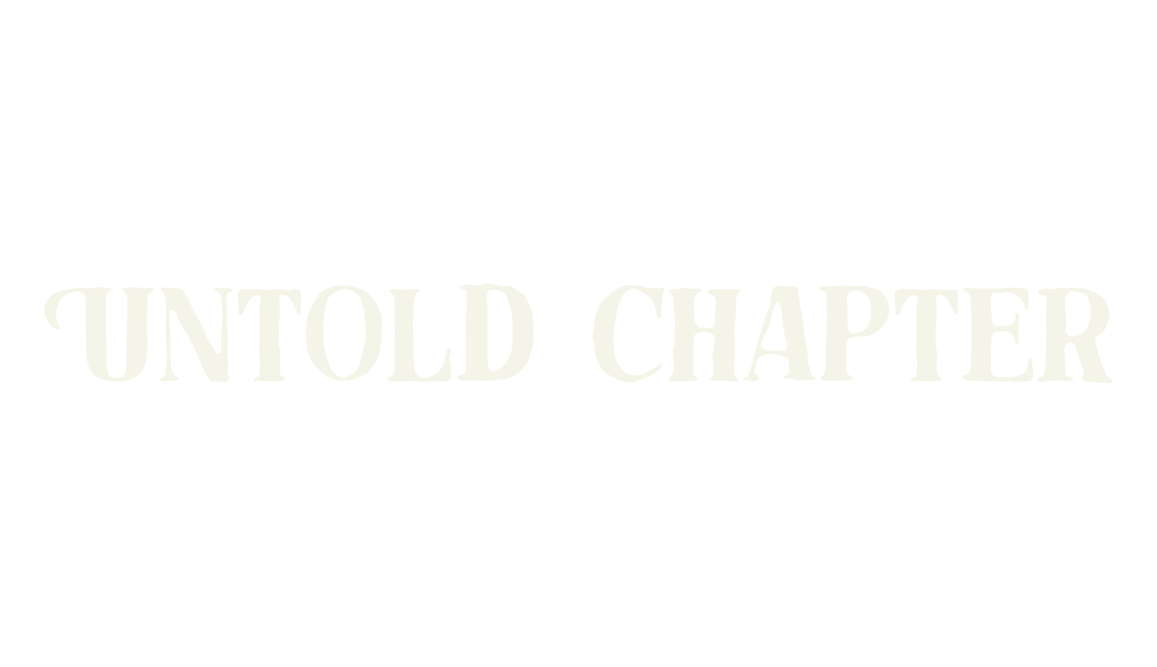 Untold Chapter, serif font preview