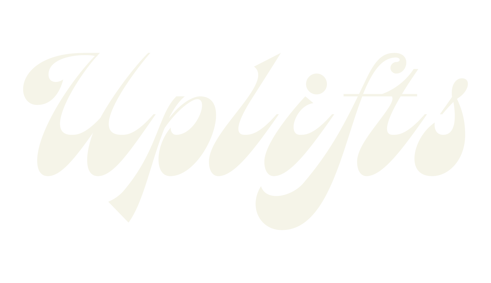 Uplifts, psychedelic font preview
