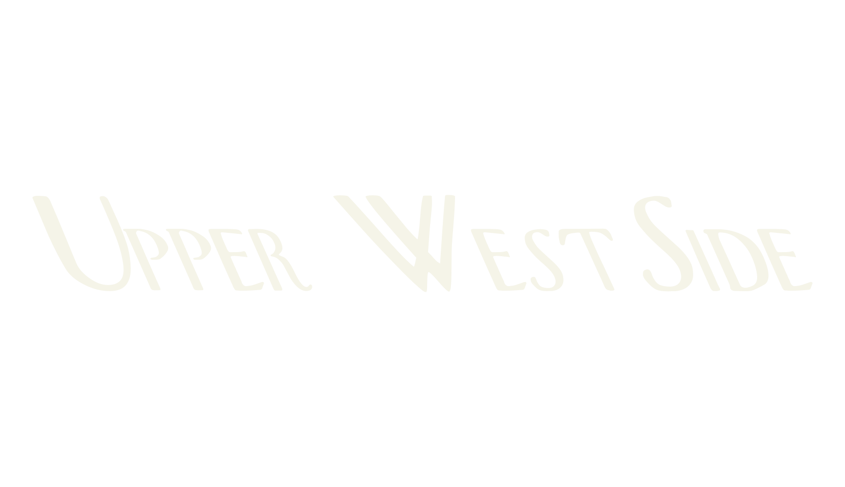 Upper WestSide, display market font preview