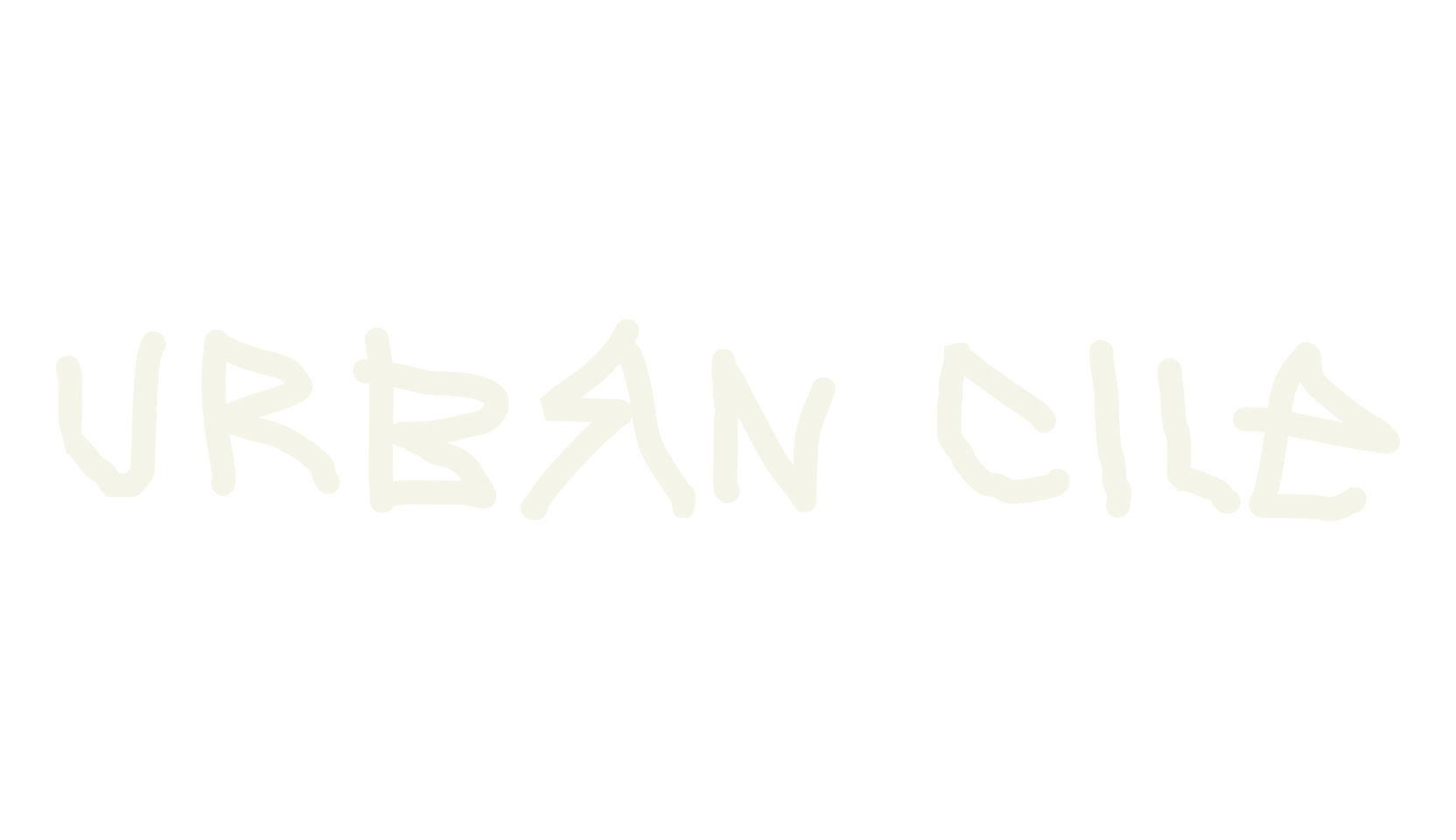 Urban Cile, handwriting font preview