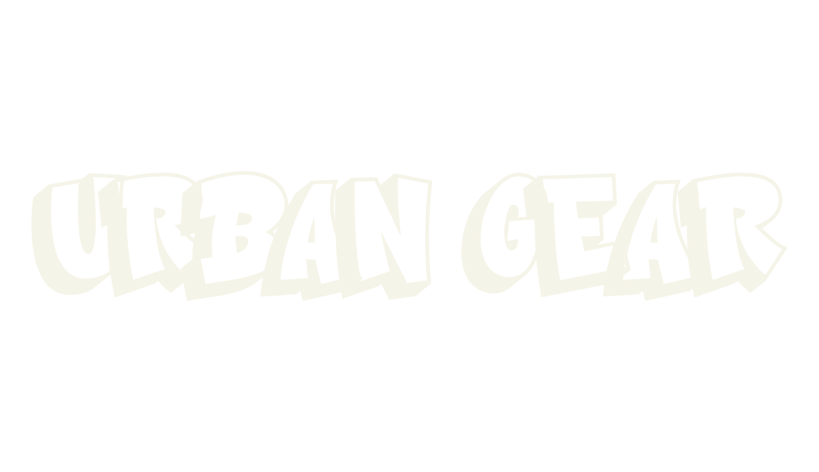 Urban Gear, 3d font preview