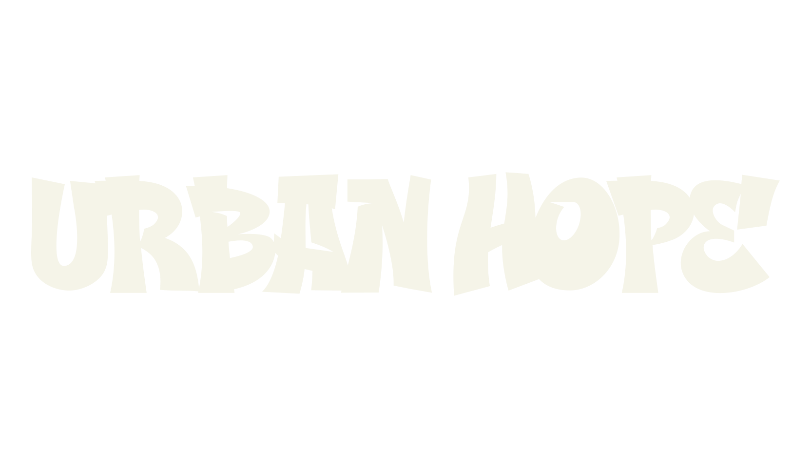 Urban Hope, graffiti font preview