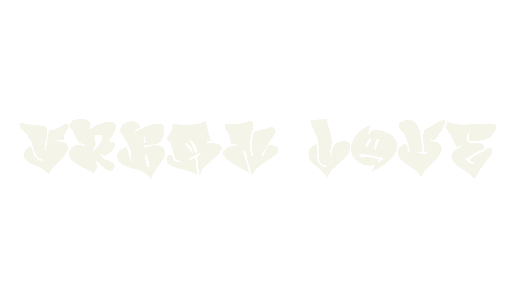 Urban Love, graffiti font preview