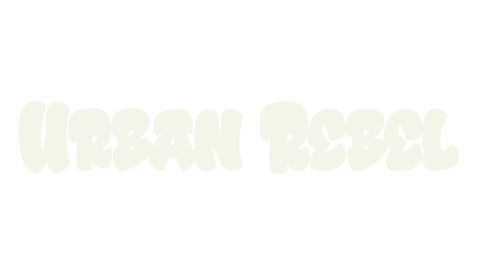 Urban Rebel, graffiti font preview