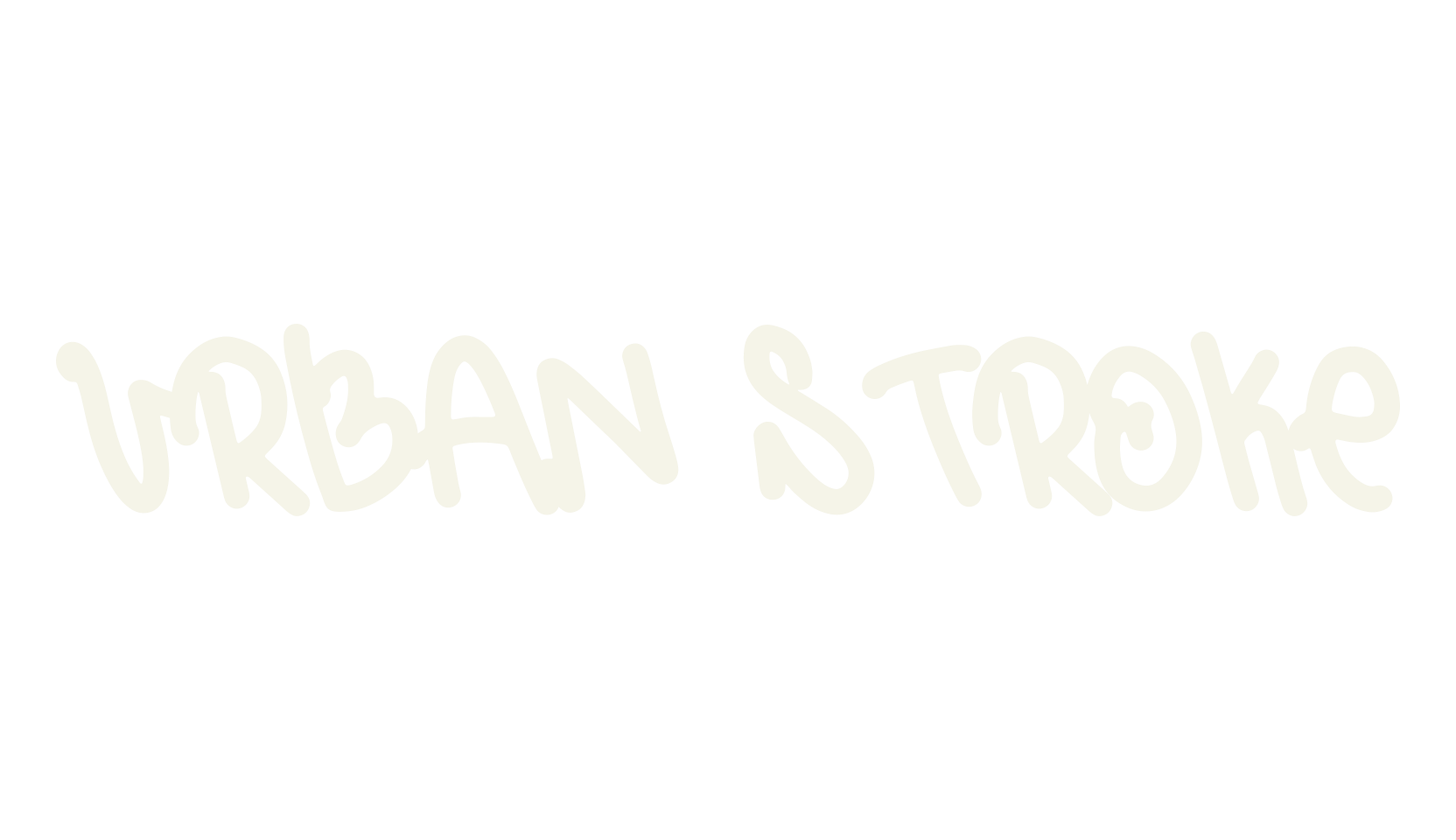 Urban Stroke, graffiti font preview