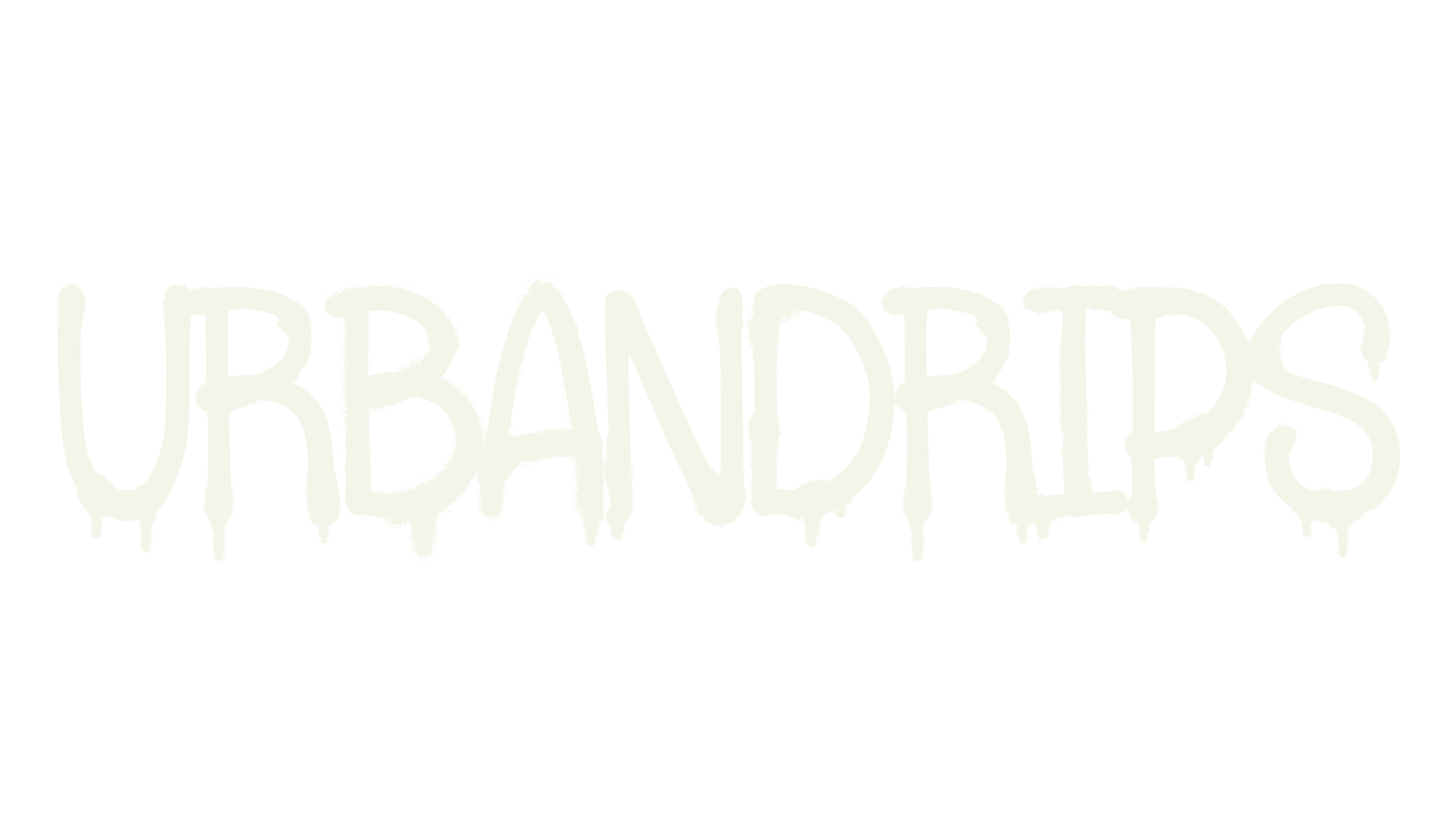Urbandrips, graffiti font preview