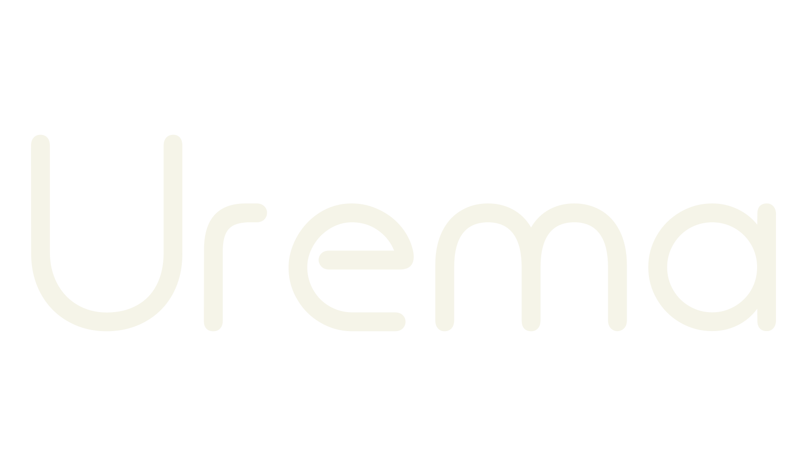 Urema, rounded font preview