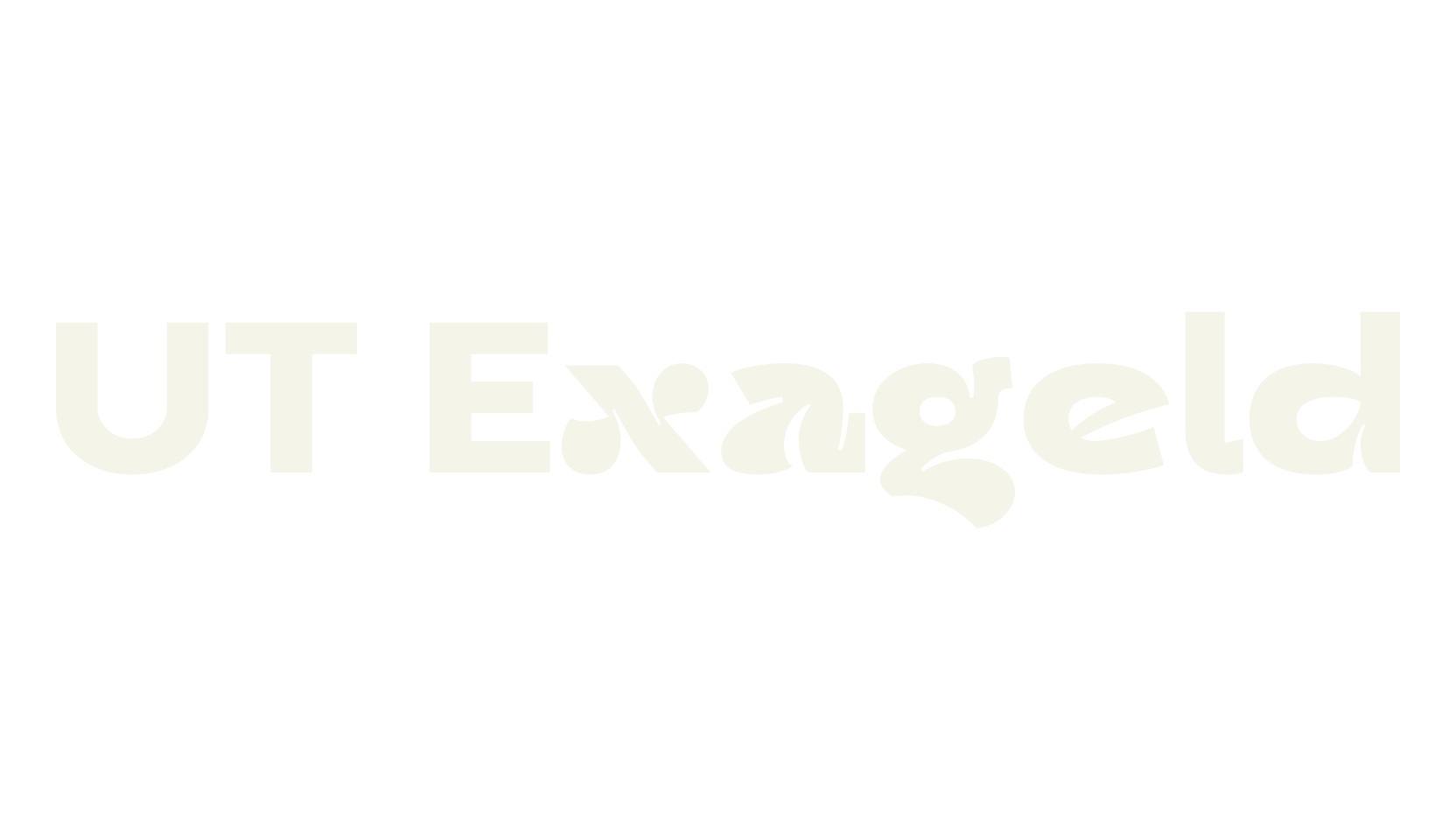 UT Exageld, sans serif font preview