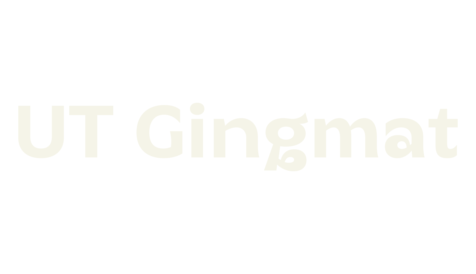 UT Gingmat, masculine font preview