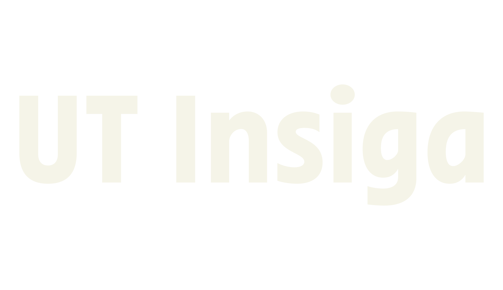 UT Insiga, typewriter font preview