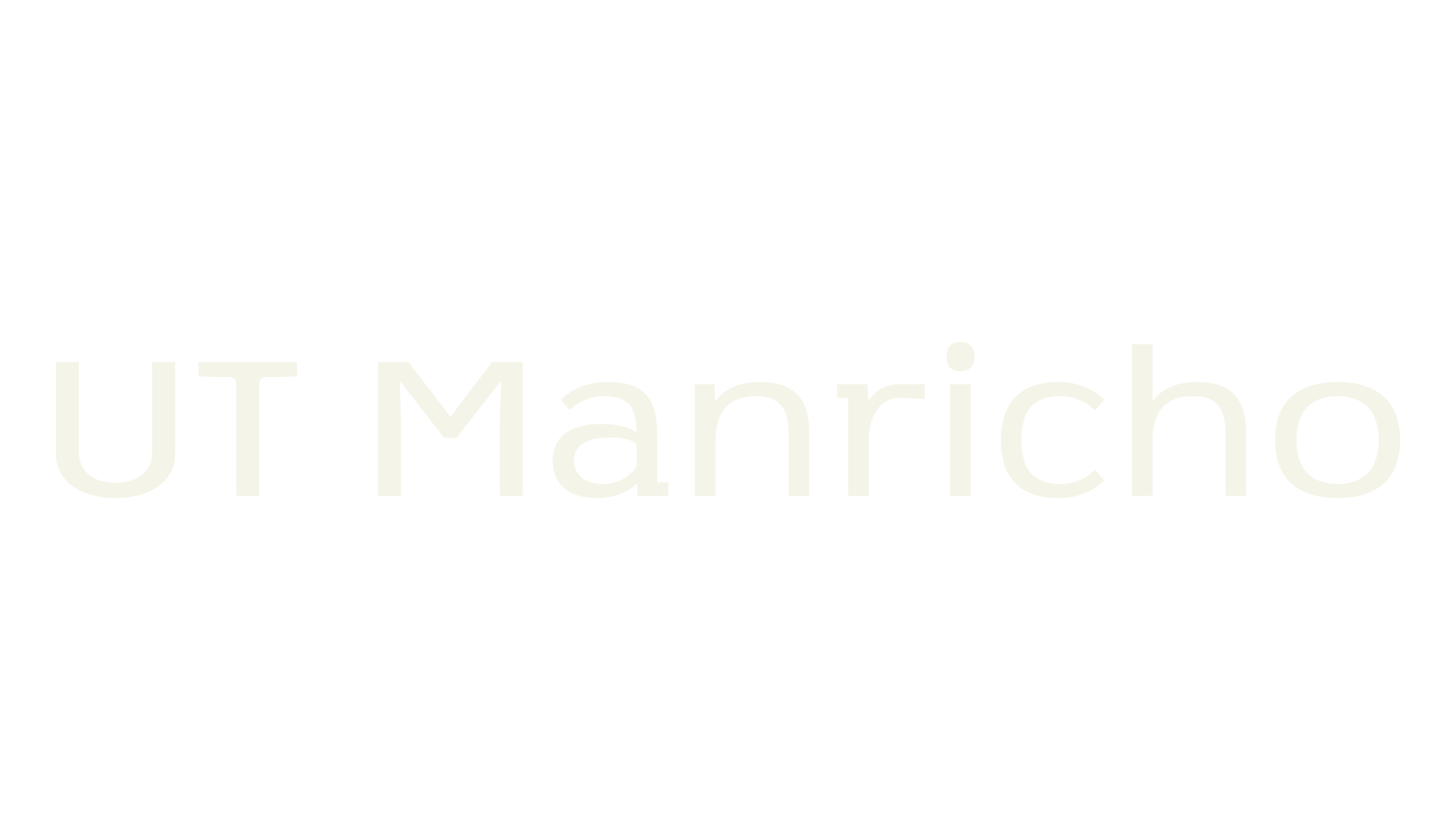 UT Manricho, luxury font preview