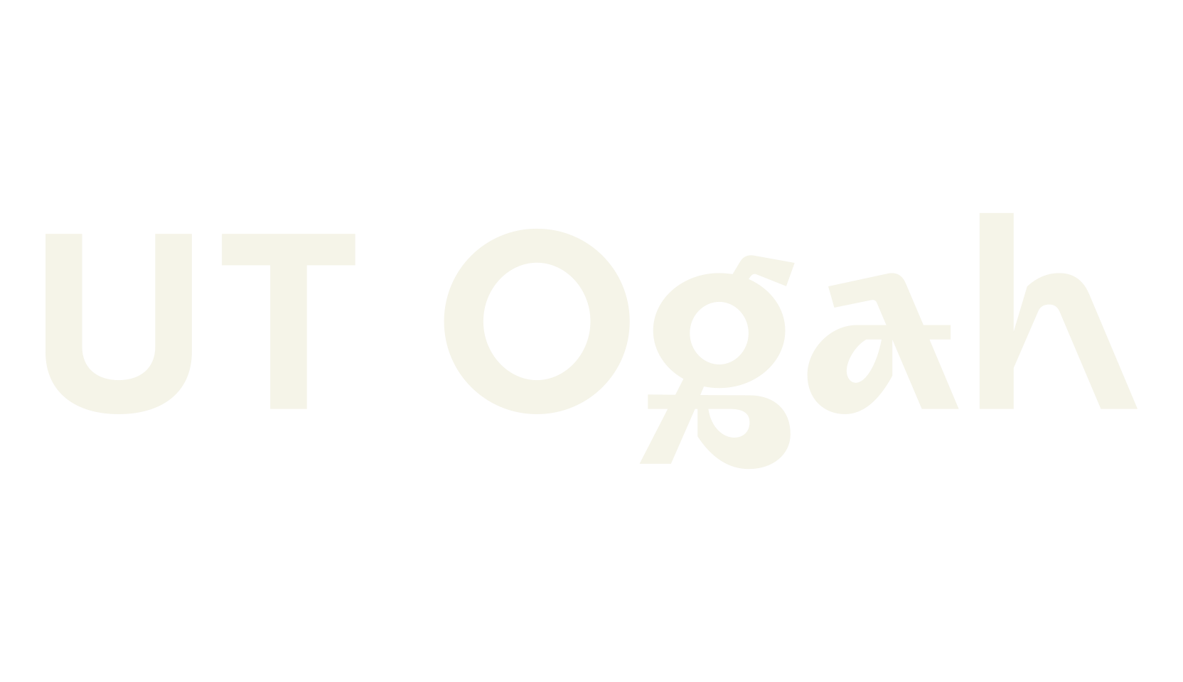 UT Ogah, modern font preview