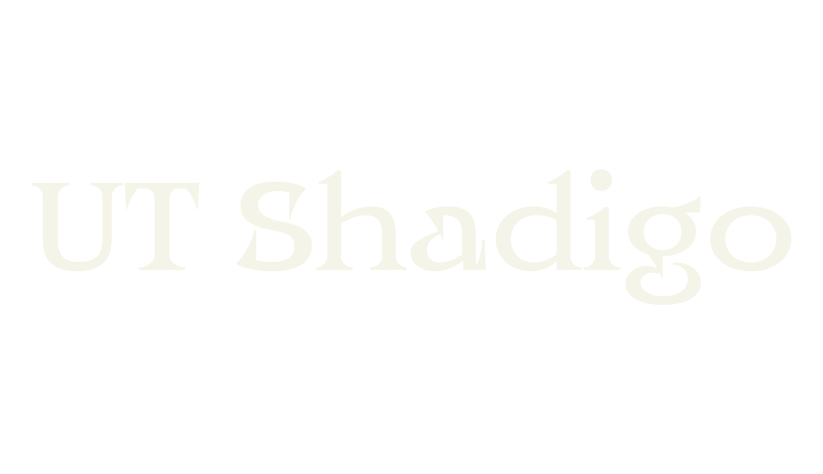 UT Shadigo, shadow font preview