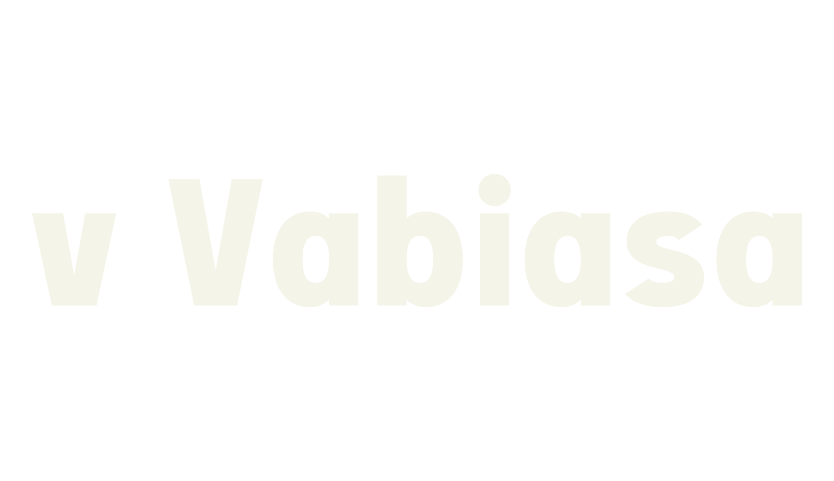 v Vabiasa, sans font preview