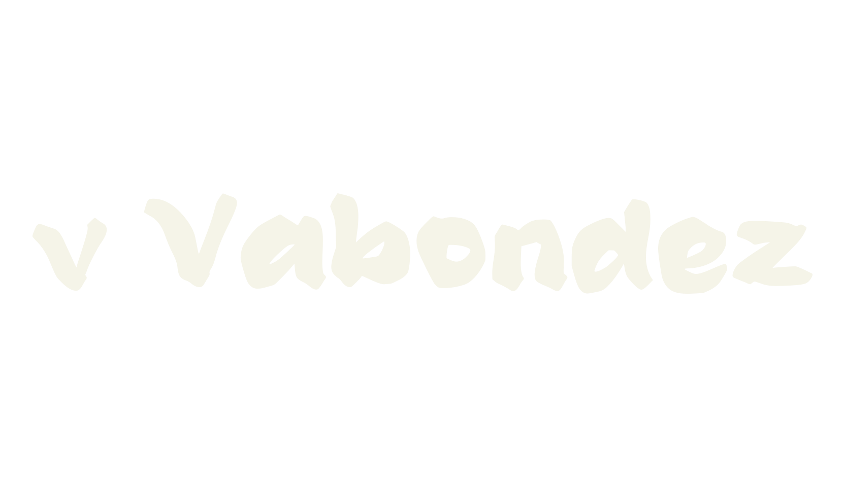v Vabondez, display market font preview