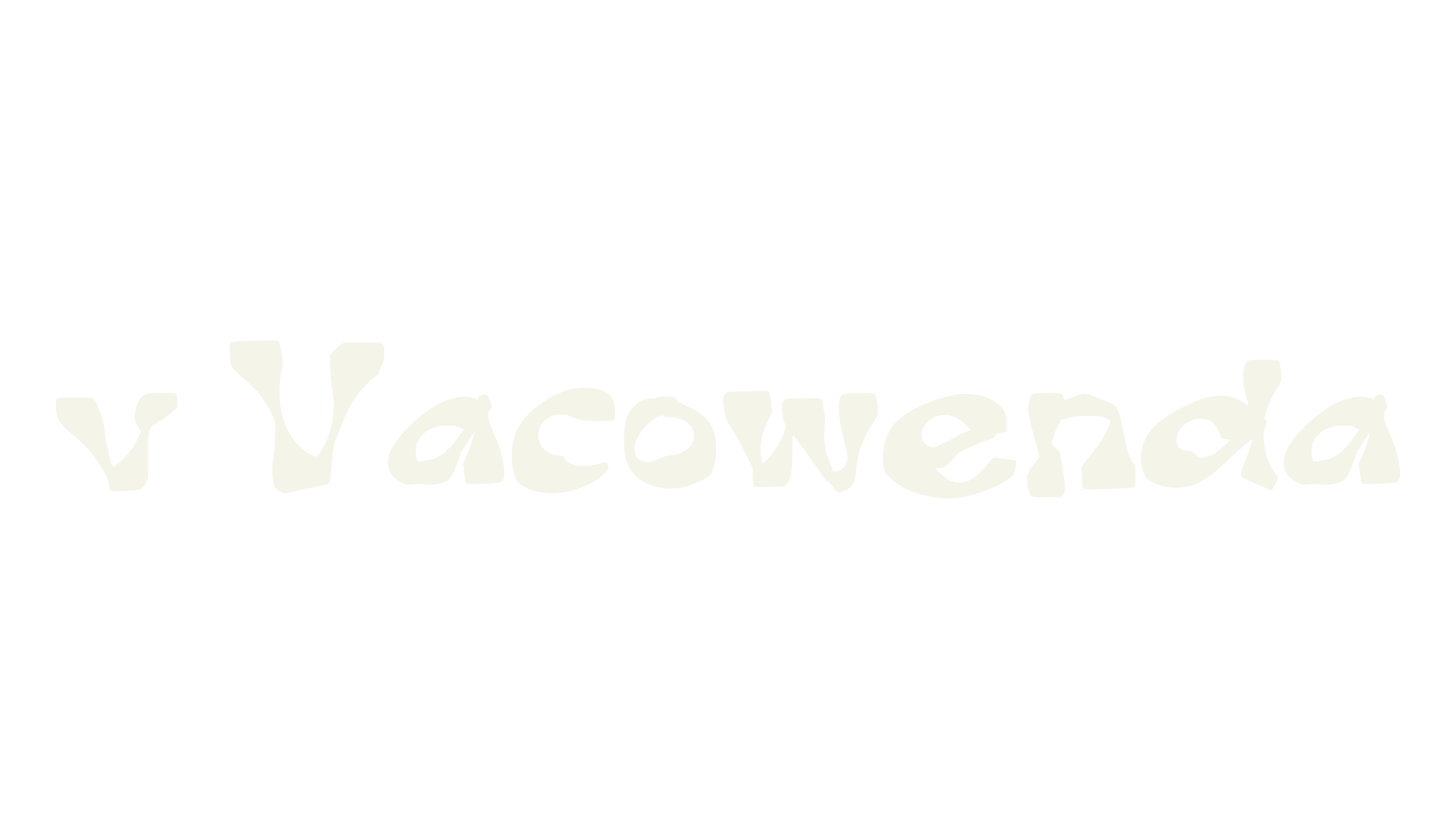 v Vacowenda, display market font preview