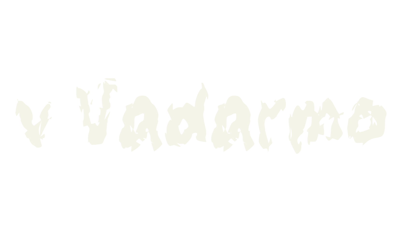 v Vadarmo, display market font preview