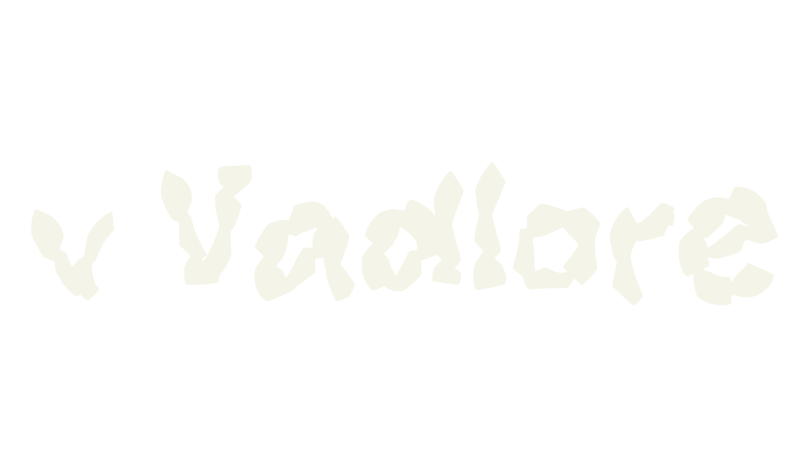 v Vadlore, display market font preview
