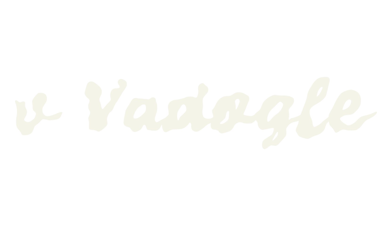 v Vadogle, fashion script font preview