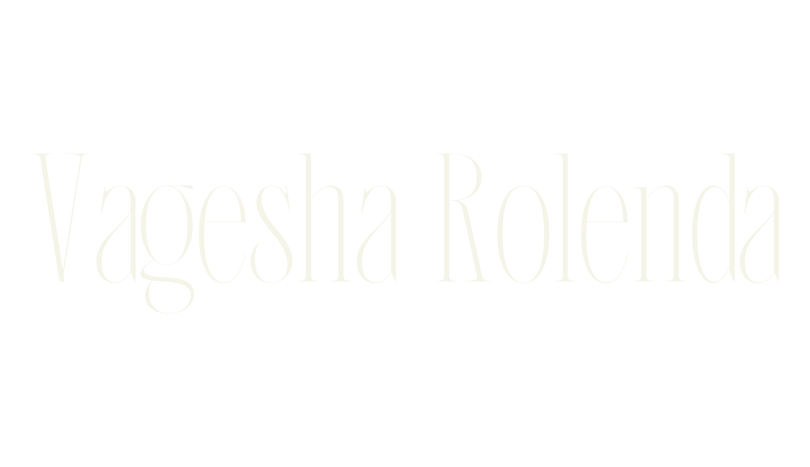 Vagesha Rolenda, serif font preview