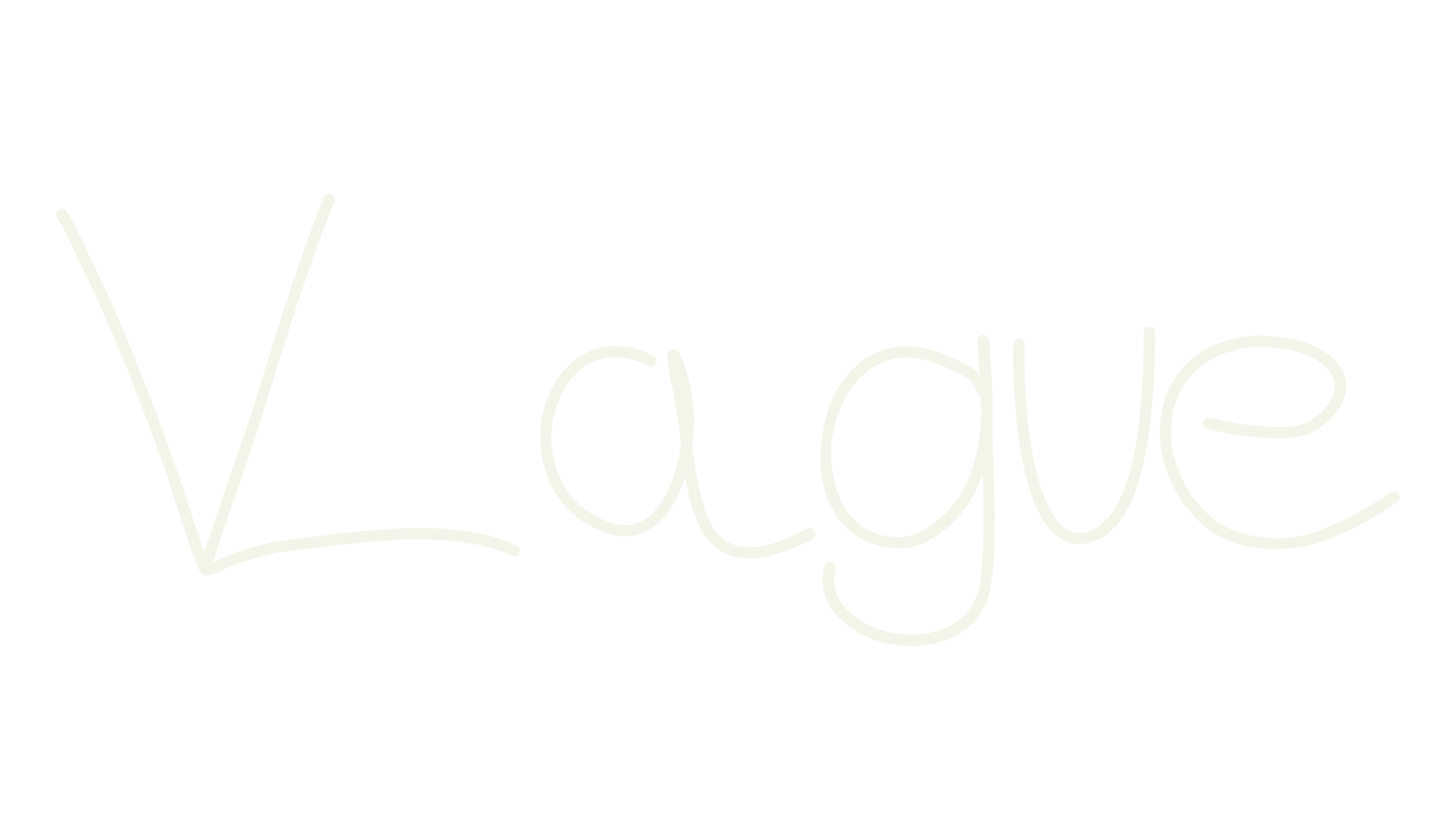 Vague, underscore font preview