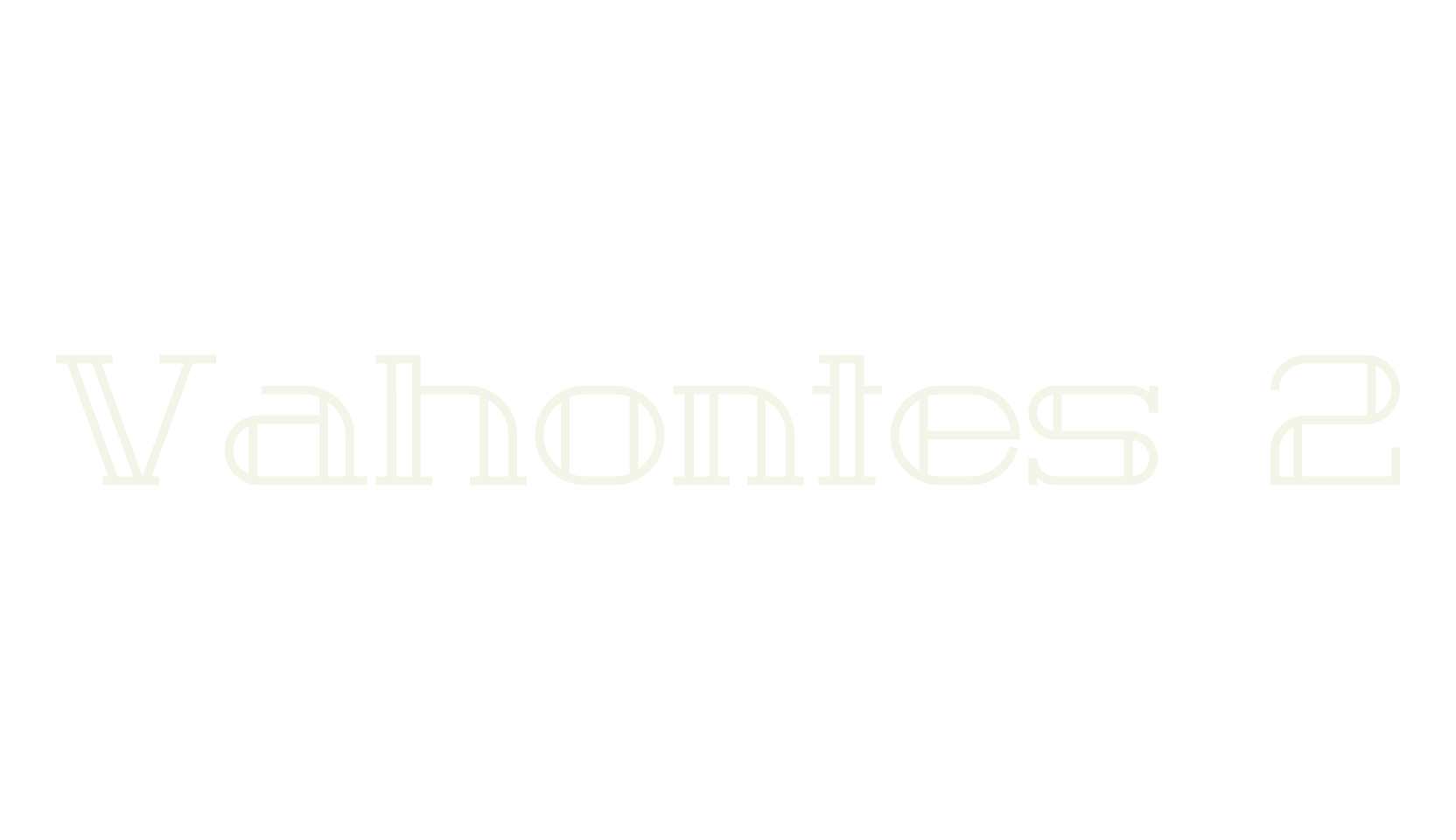 Vahontes 2, fancy font preview
