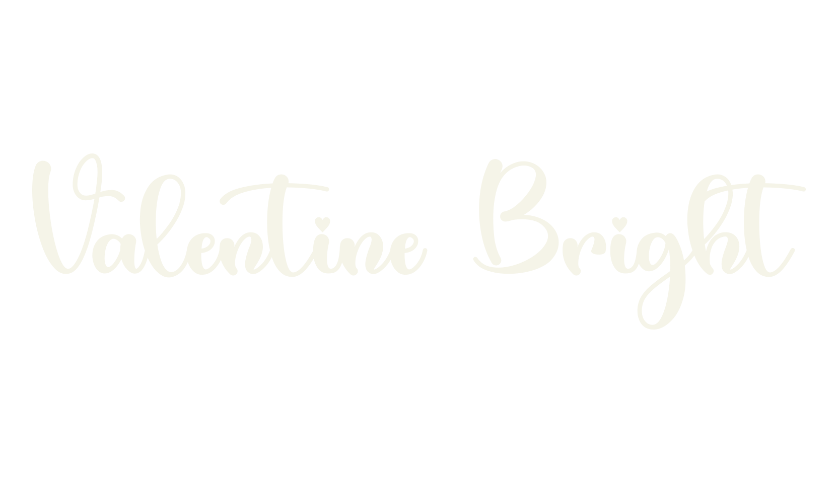 Valentine Bright, valentine font preview