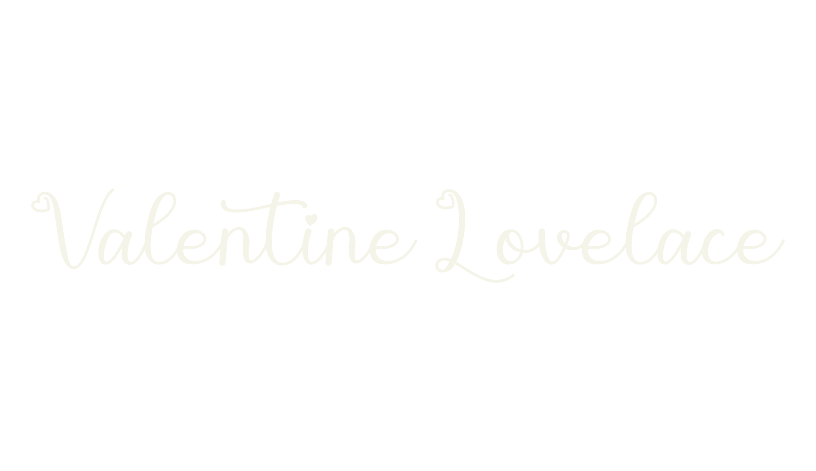 Valentine Lovelace, valentine font preview