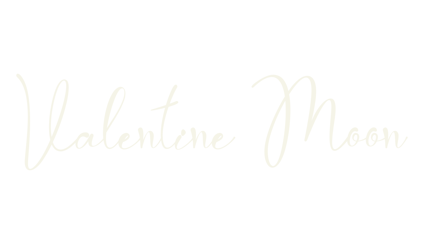 Valentine Moon, valentine font preview