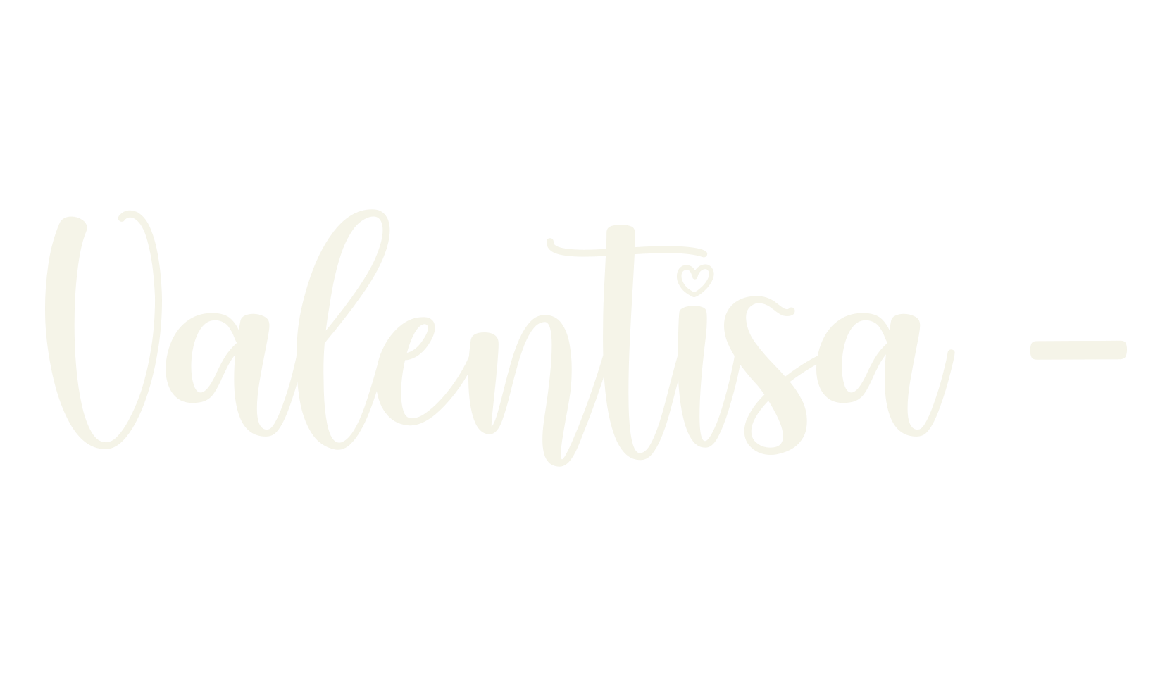 Valentisa -, lettering font preview