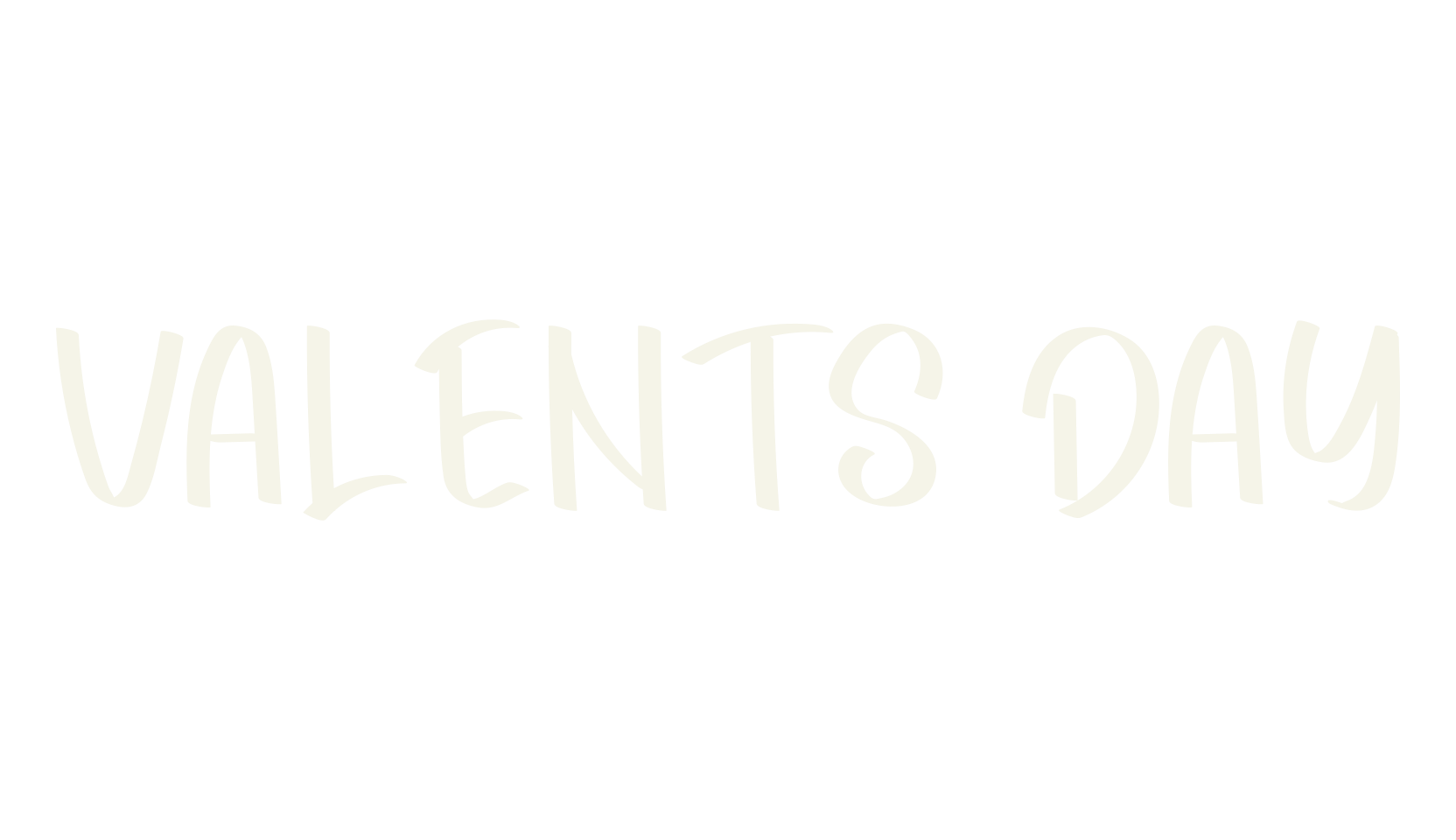 VALENTS DAY, birthday font preview