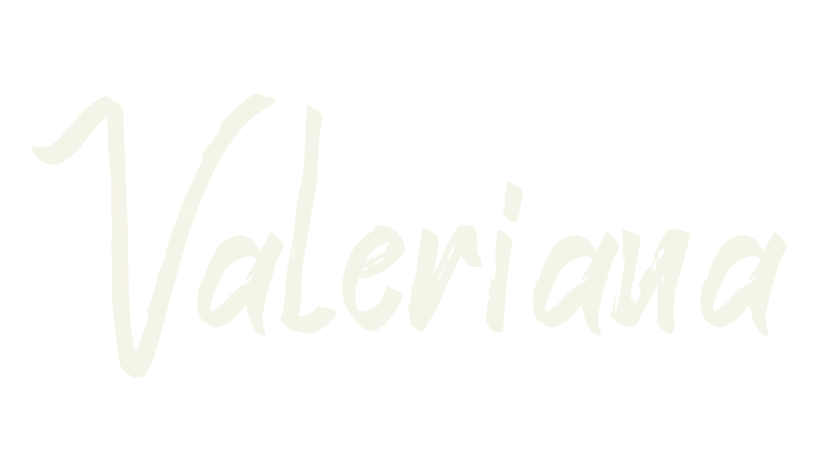 Valeriana, rustic font preview