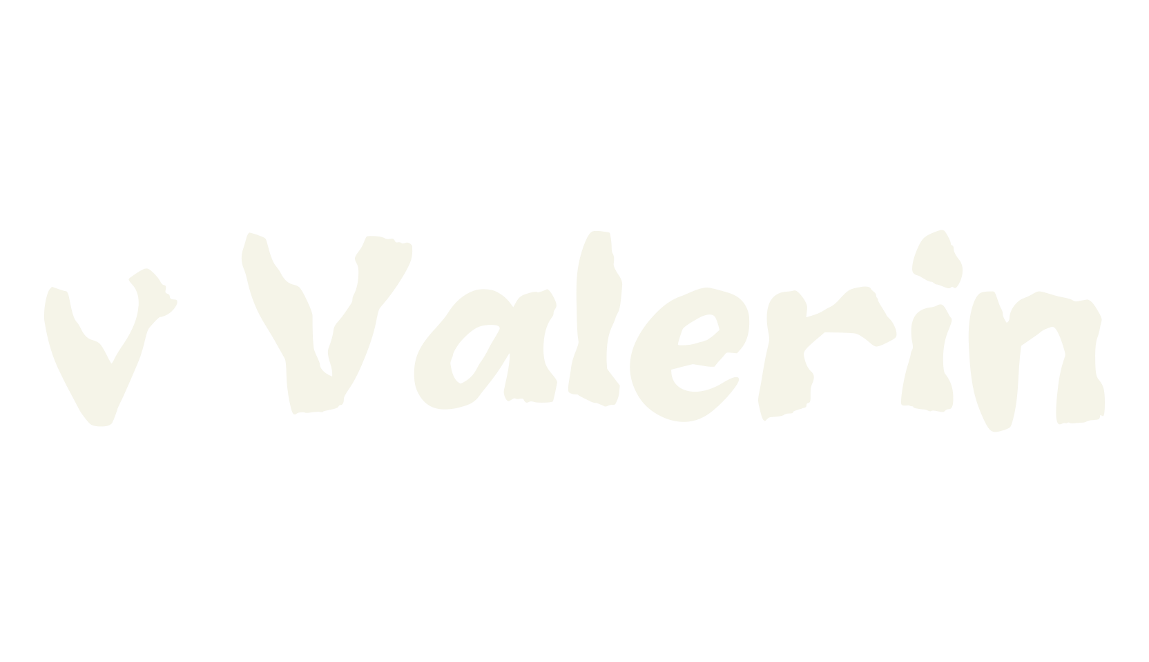 v Valerin, fashion sign font preview