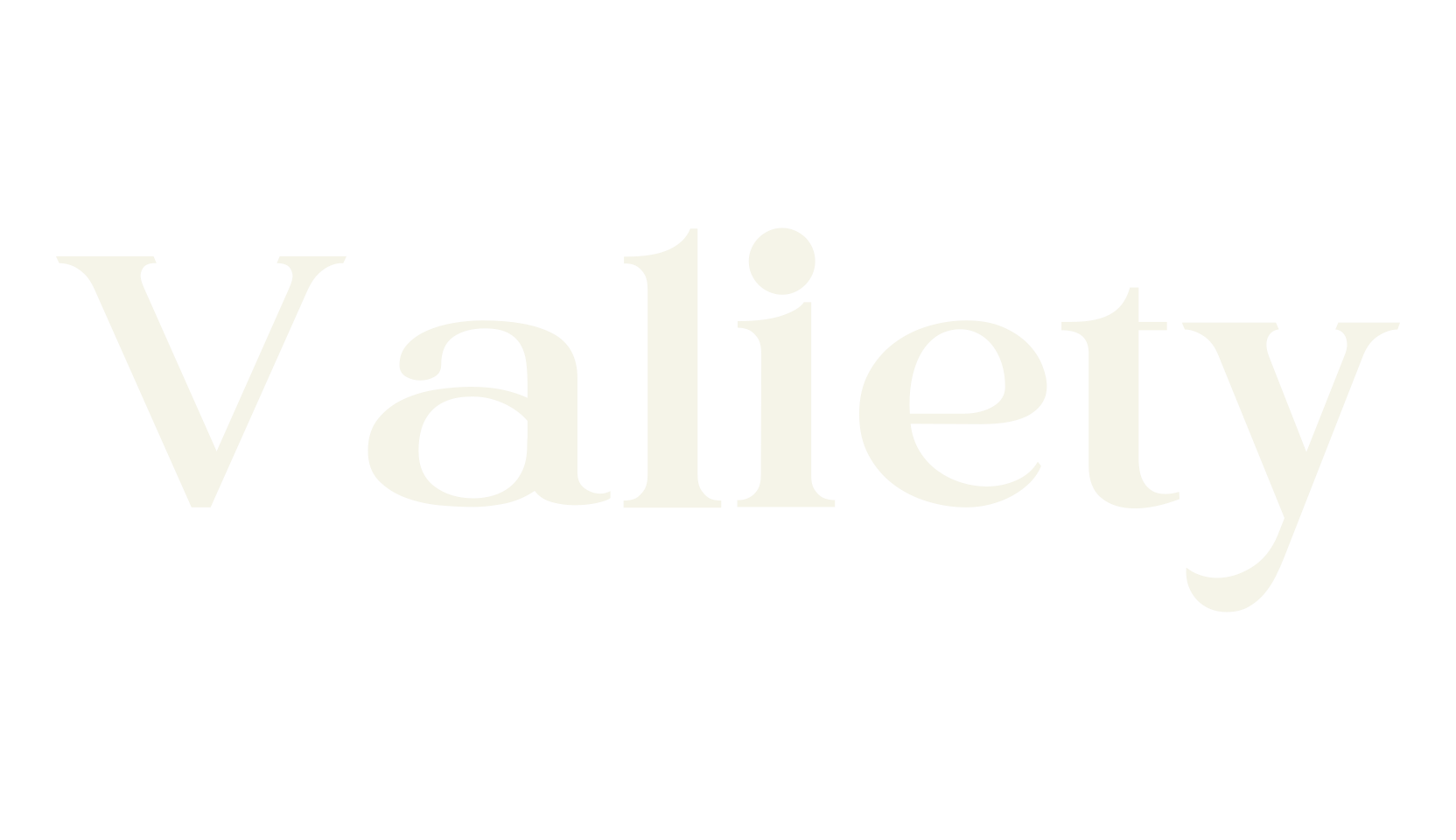 Valiety, serif font preview