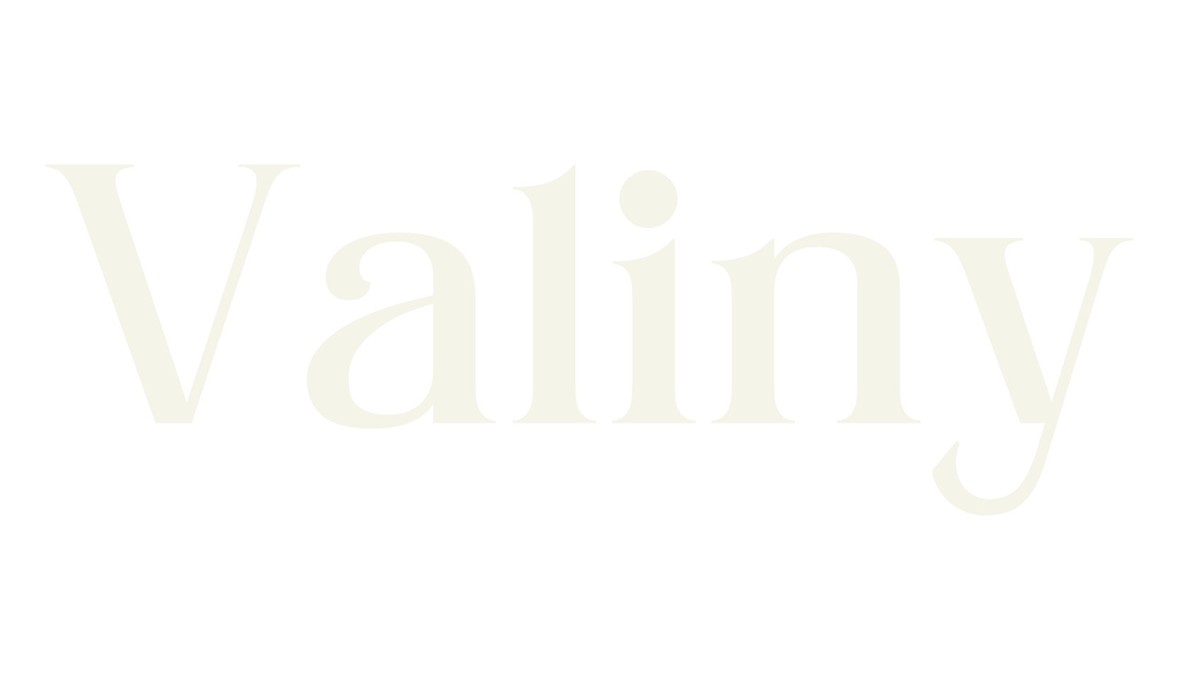 Valiny, sans font preview