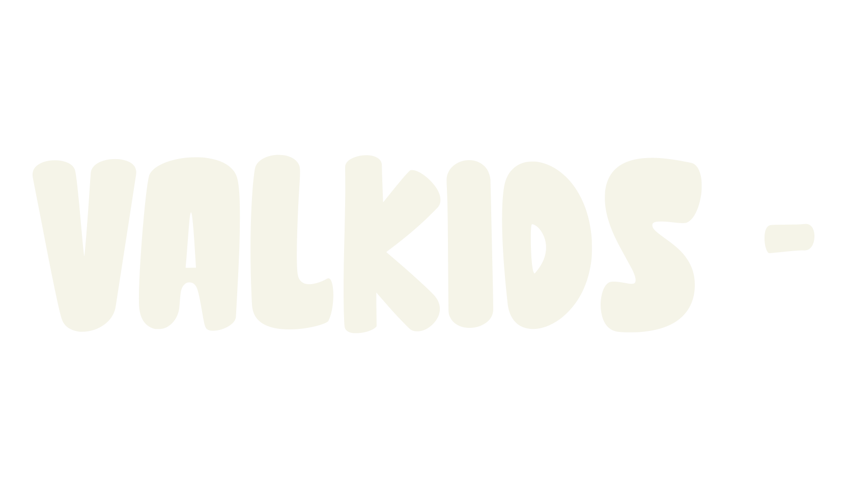Valkids -, design font preview