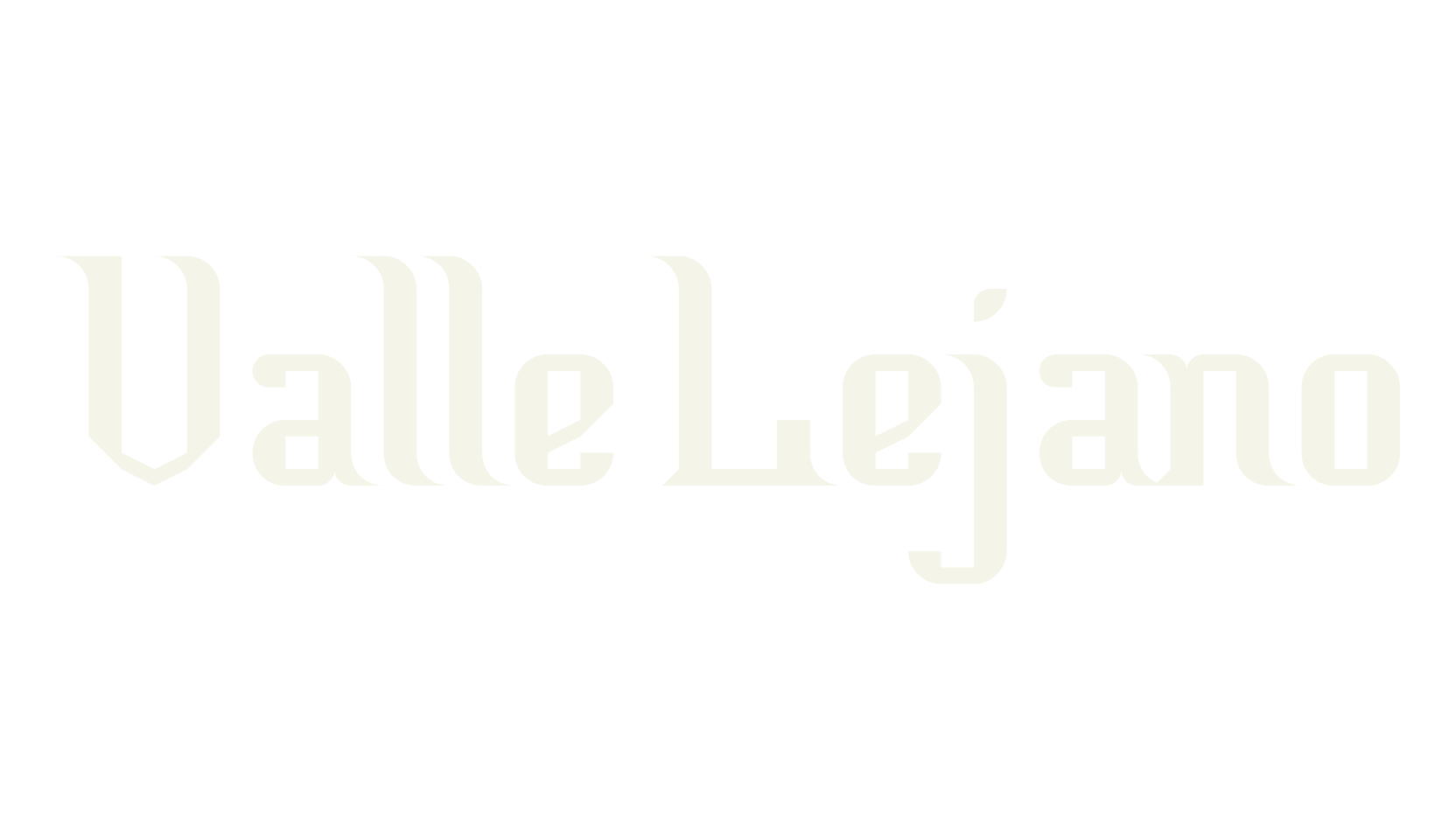 Valle Lejano, art deco font preview